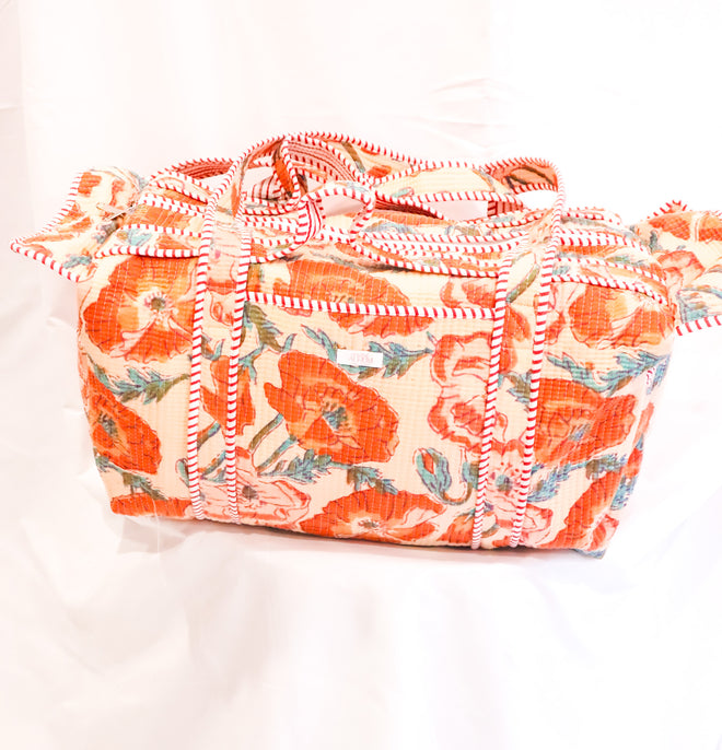 Full Size Quilted Duffle-Sorbet Floral