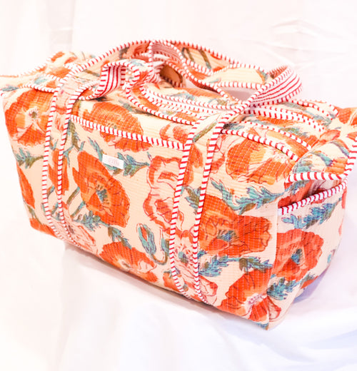 Full Size Quilted Duffle-Sorbet Floral