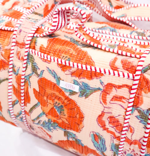 Full Size Quilted Duffle-Sorbet Floral