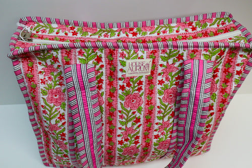 Cotton Quilted Tote