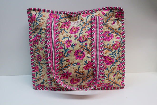 Cotton Quilted Tote