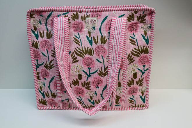 Cotton Quilted Tote