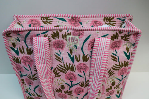 Cotton Quilted Tote