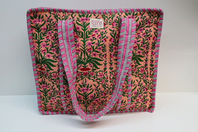 Cotton Quilted Tote