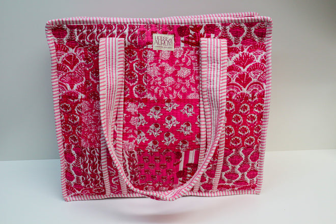 Cotton Quilted Tote