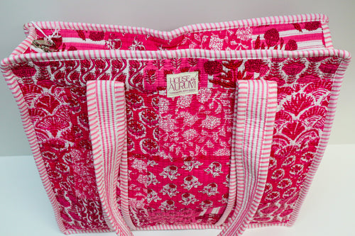 Cotton Quilted Tote