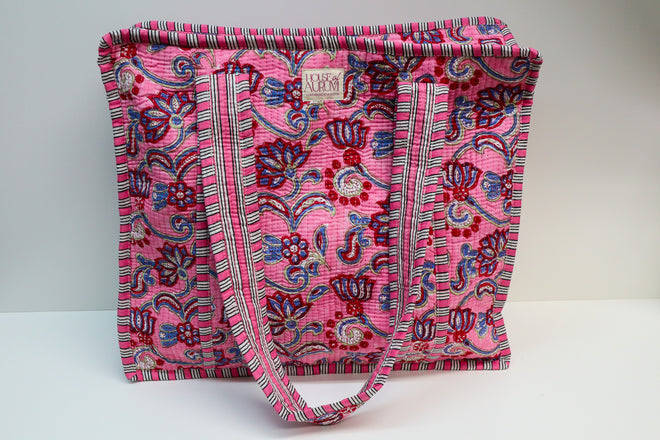Cotton Quilted Tote