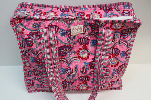 Cotton Quilted Tote