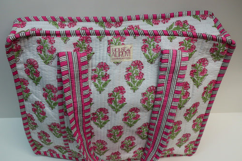 Cotton Quilted Tote
