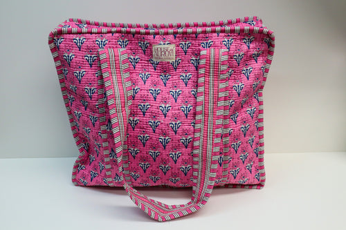 Cotton Quilted Tote