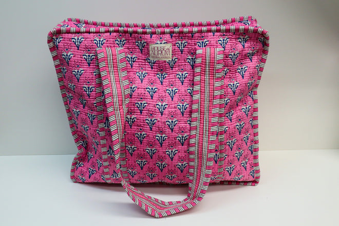 Cotton Quilted Tote