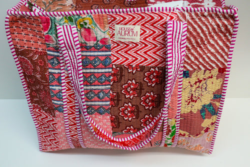 Cotton Quilted Tote