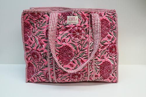 Cotton Quilted Tote