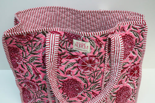 Cotton Quilted Tote