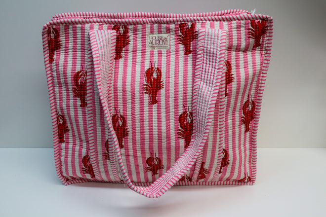 Cotton Quilted Tote