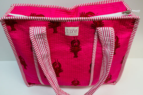 Cotton Quilted Tote