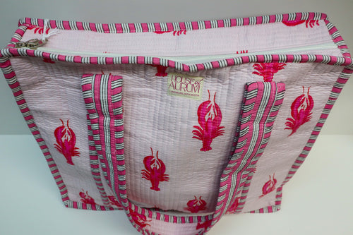 Cotton Quilted Tote