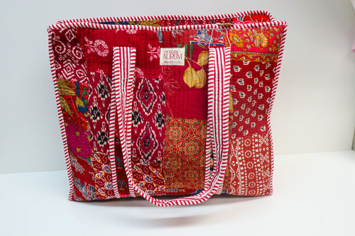 Cotton Quilted Tote