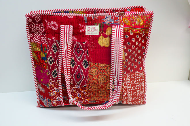 Cotton Quilted Tote