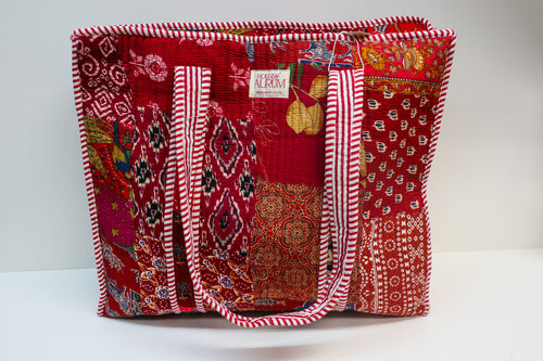 Cotton Quilted Tote