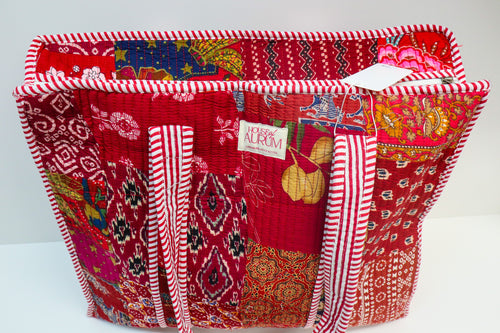 Cotton Quilted Tote