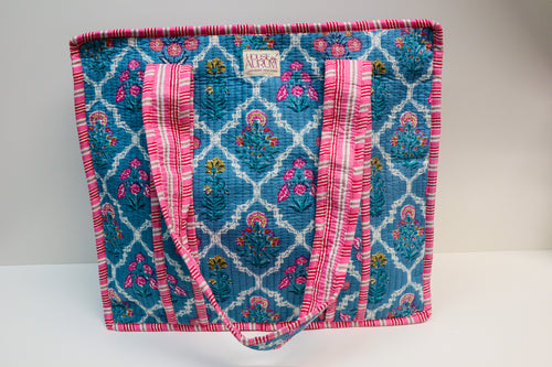 Cotton Quilted Tote