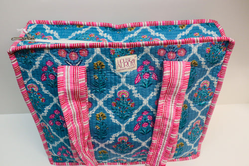 Cotton Quilted Tote