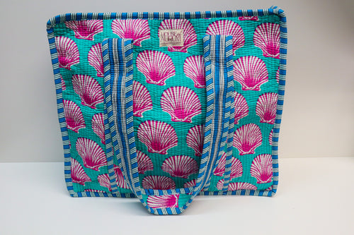 Cotton Quilted Tote