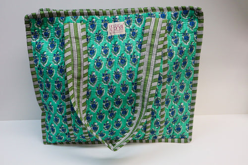Cotton Quilted Tote