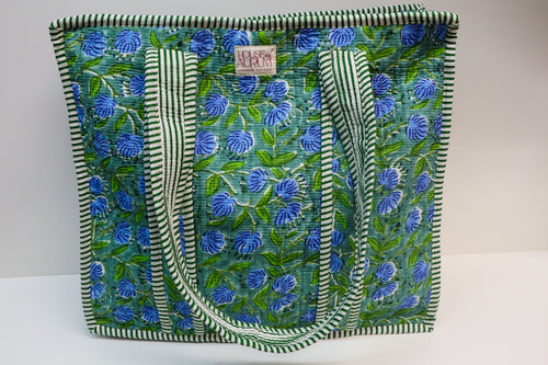 Cotton Quilted Tote