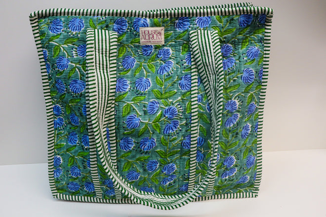 Cotton Quilted Tote