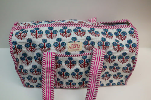 Quilted Medium Duffle