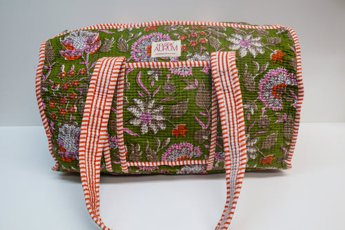Quilted Medium Duffle