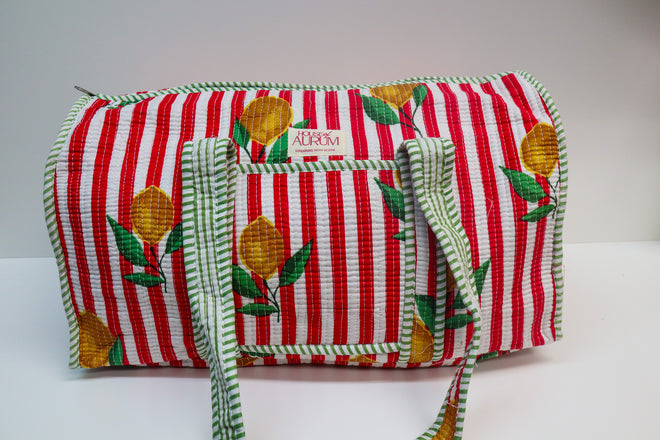 Quilted Medium Duffle