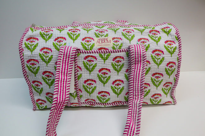 Quilted Medium Duffle