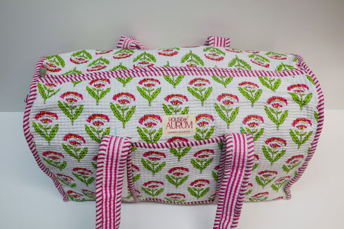 Quilted Medium Duffle