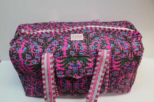 Quilted Medium Duffle