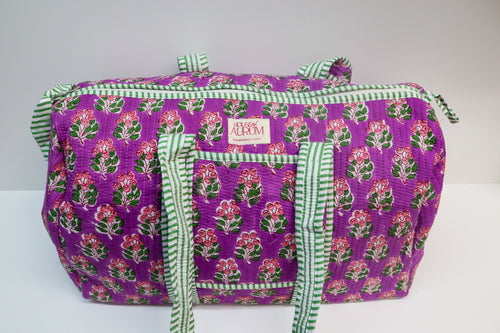 Quilted Medium Duffle