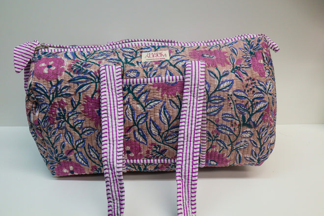 Quilted Medium Duffle