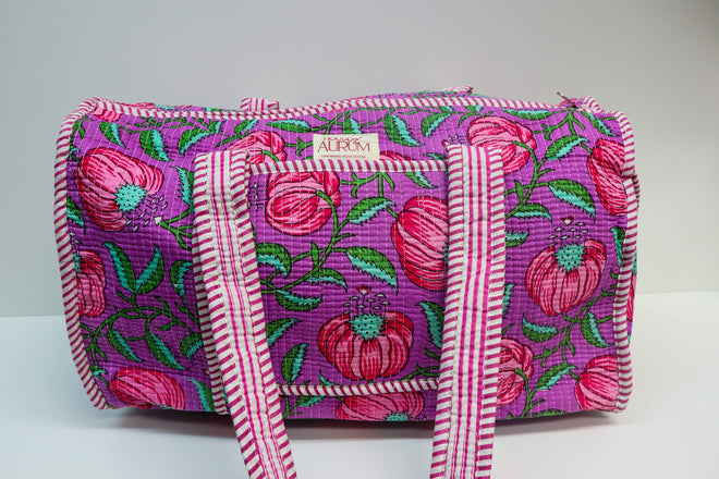 Quilted Medium Duffle