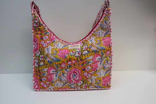 Quilted Slouch Crossbody Bag