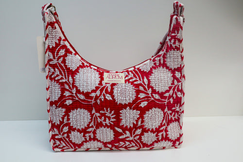Quilted Slouch Crossbody Bag