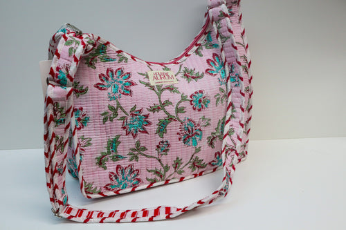 Quilted Slouch Crossbody Bag