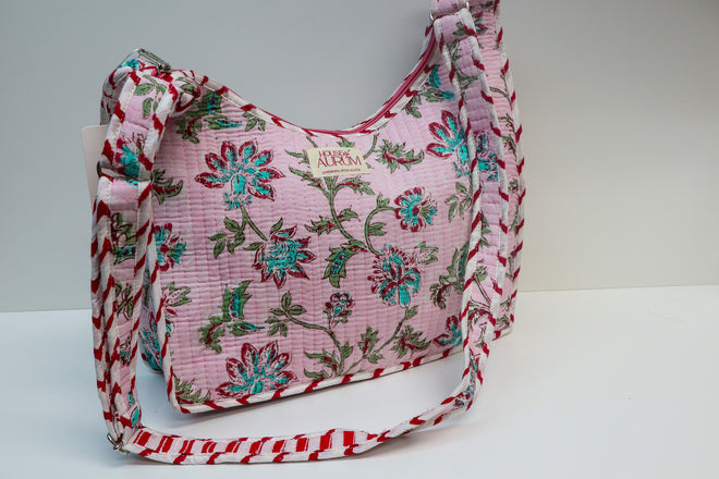 Quilted Slouch Crossbody Bag