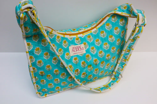 Quilted Slouch Crossbody Bag