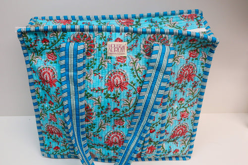 Cotton Quilted Tote