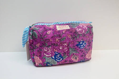 Quilted Cosmetic Case