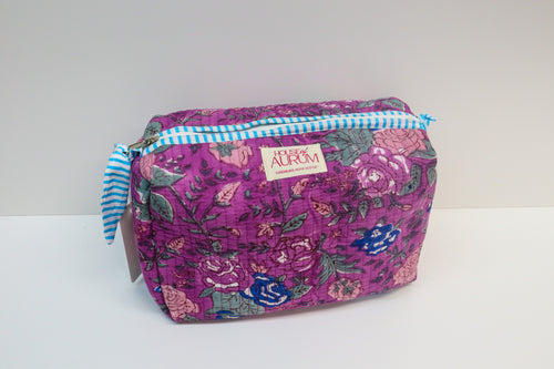 Quilted Cosmetic Case