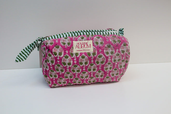 Quilted Cosmetic Case