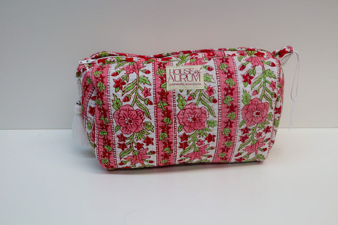 Quilted Cosmetic Case